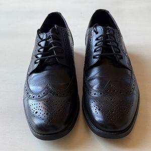 Rockport Black Leather Oxford Shoes men’s size 7